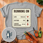 Coffee & Love Back Print T-Shirt