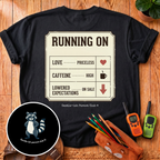 Coffee & Love Back Print T-Shirt