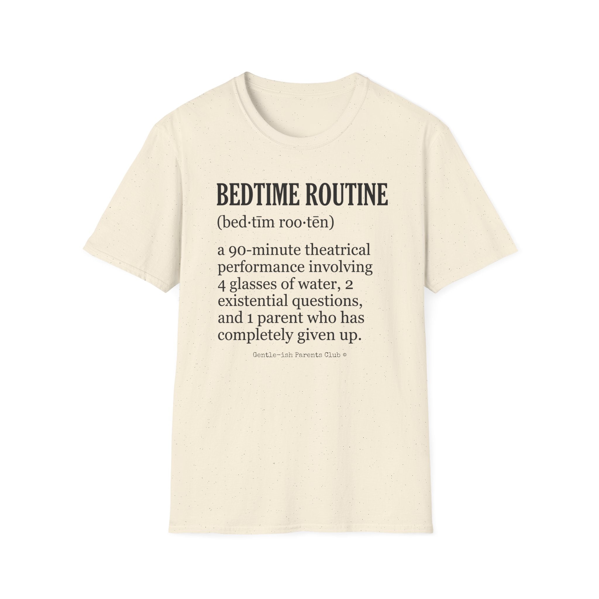 Bedtime Routine Definition T-Shirt