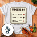Coffee & Love Back Print T-Shirt