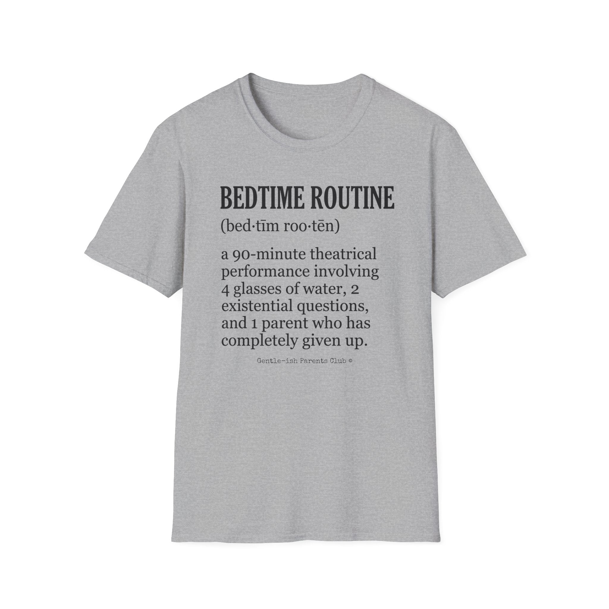 Bedtime Routine Definition T-Shirt