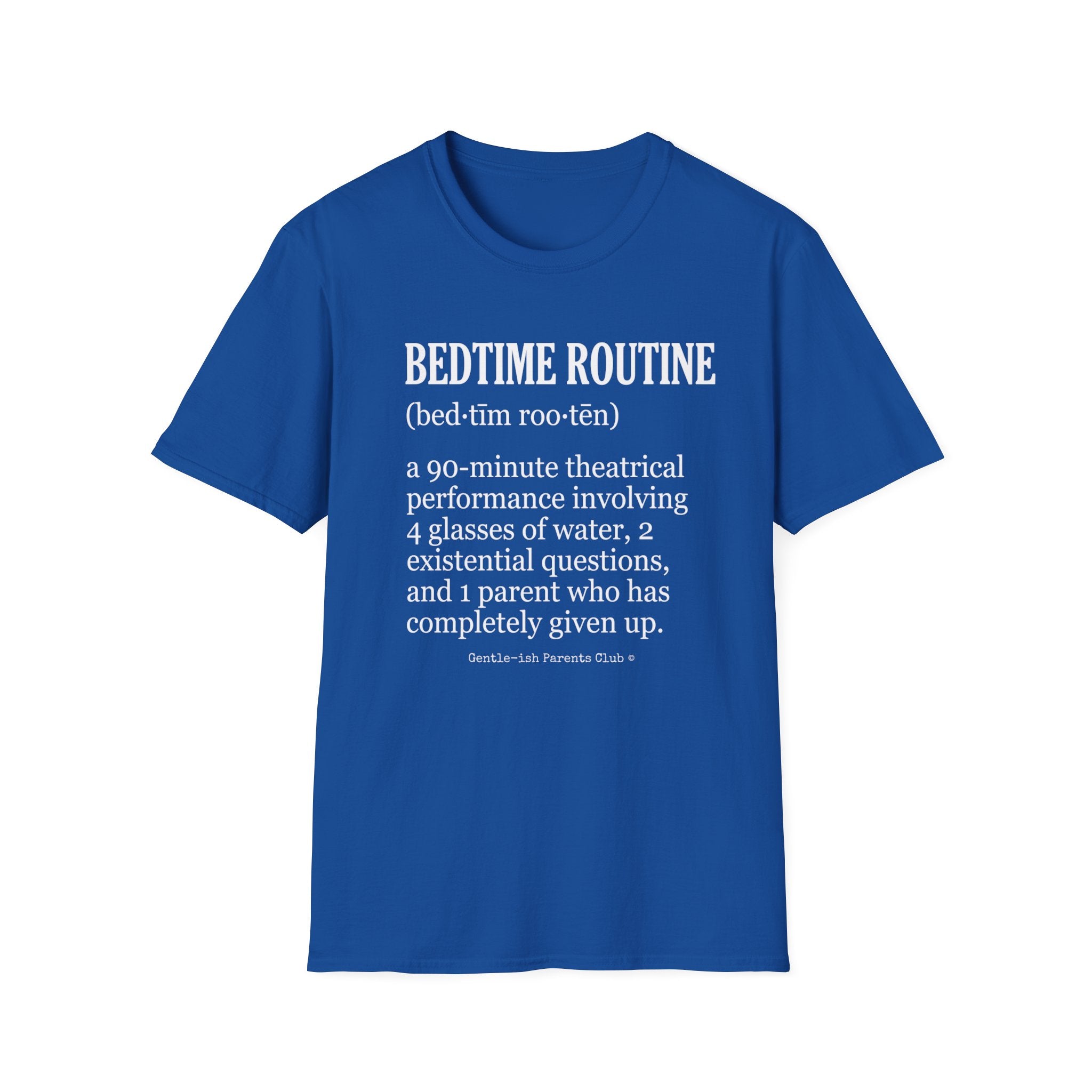 Bedtime Routine Definition T-Shirt