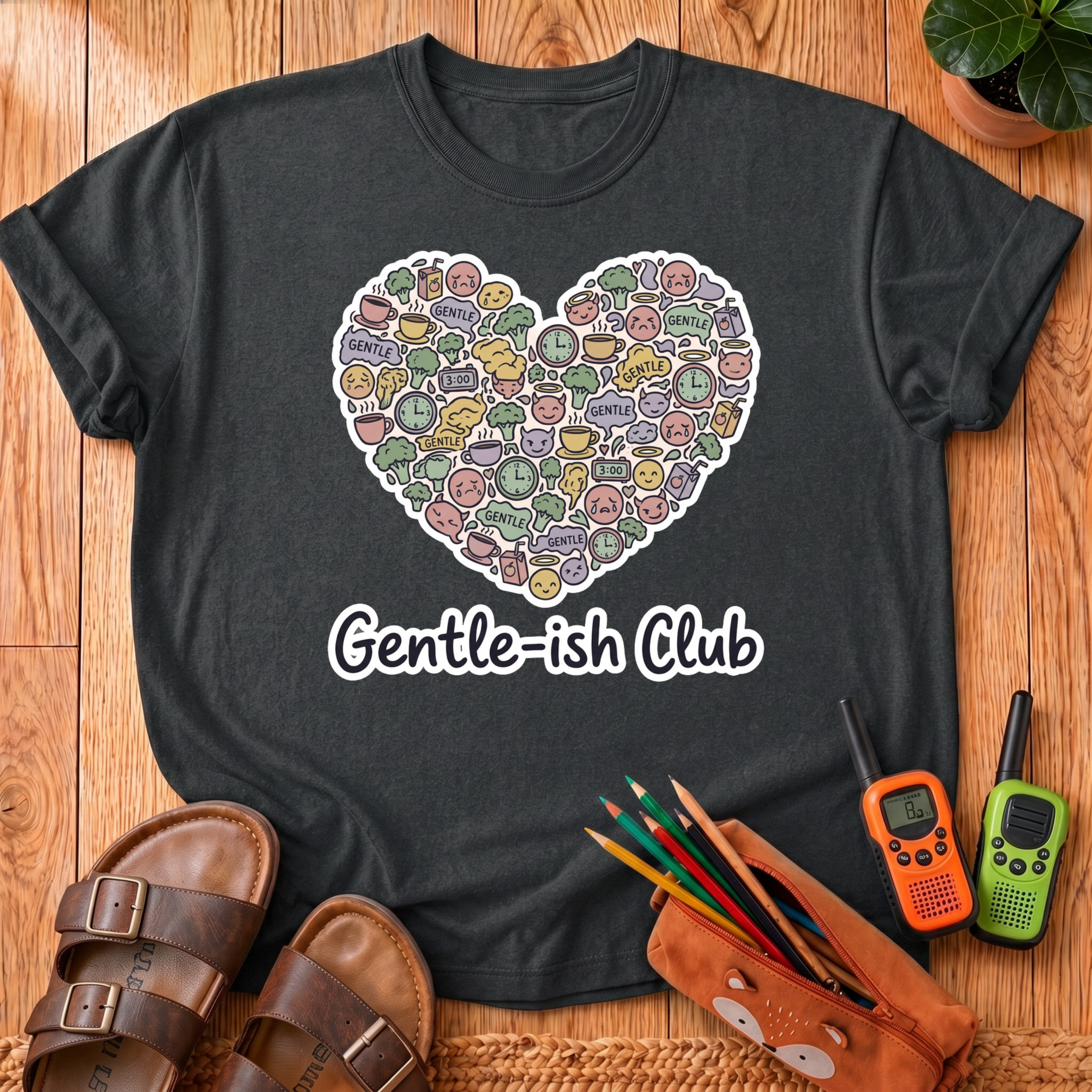 Gentle-ish Club Heart T-Shirt