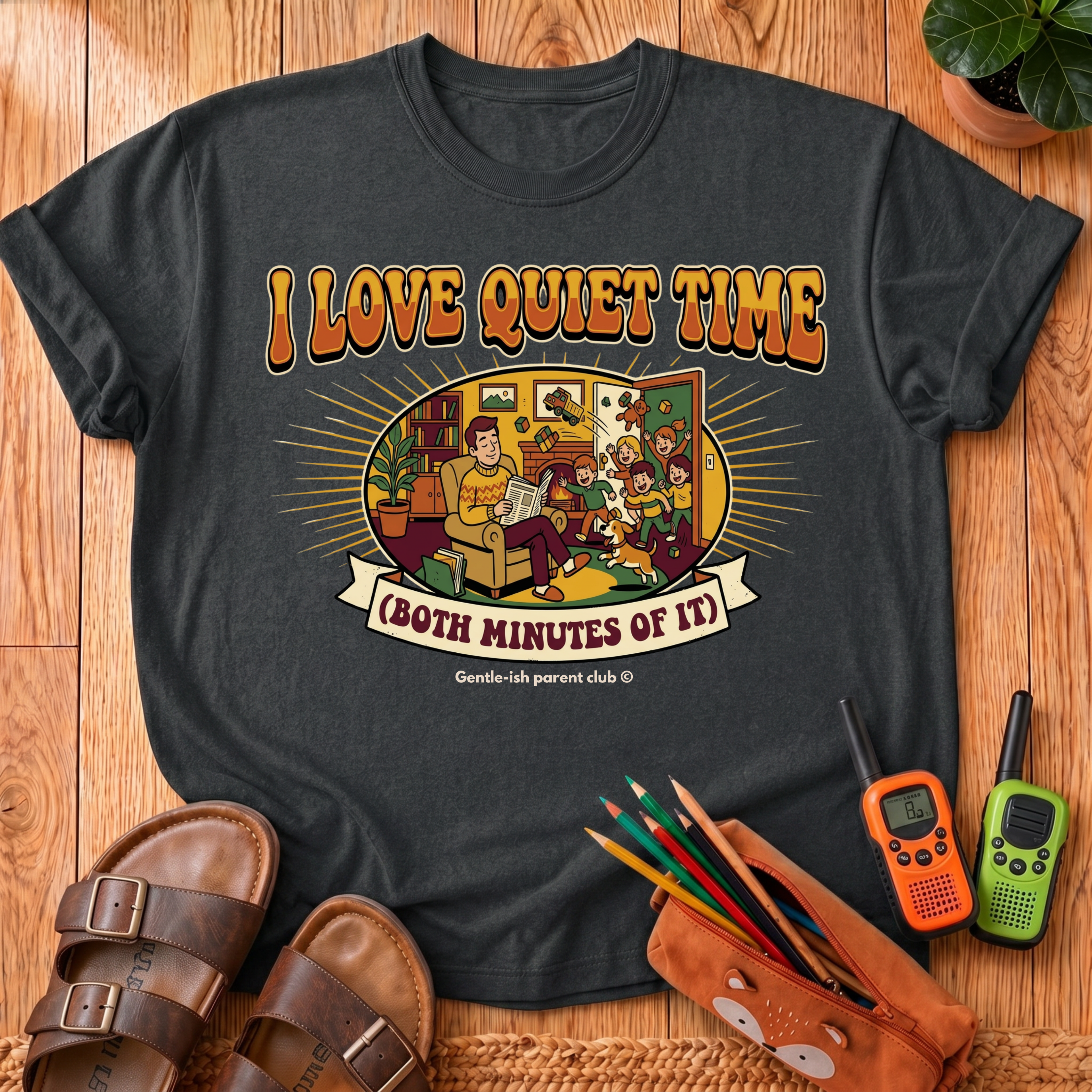 I Love Quiet Time T-Shirt