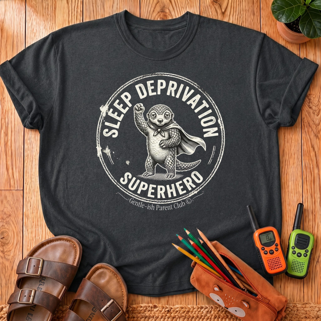 Sleep Deprivation Superhero T-Shirt