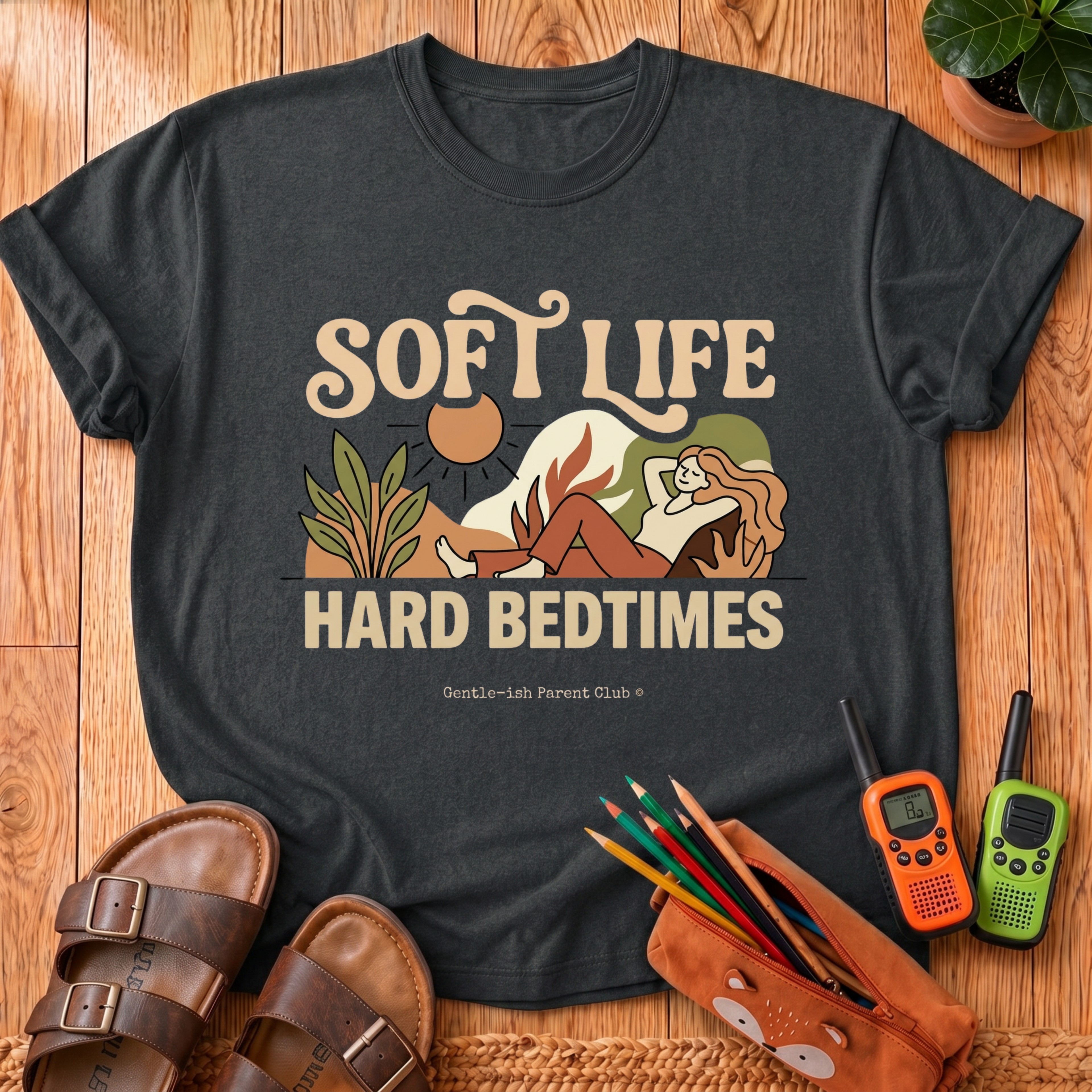 Soft Life, Hard Bedtimes T-Shirt