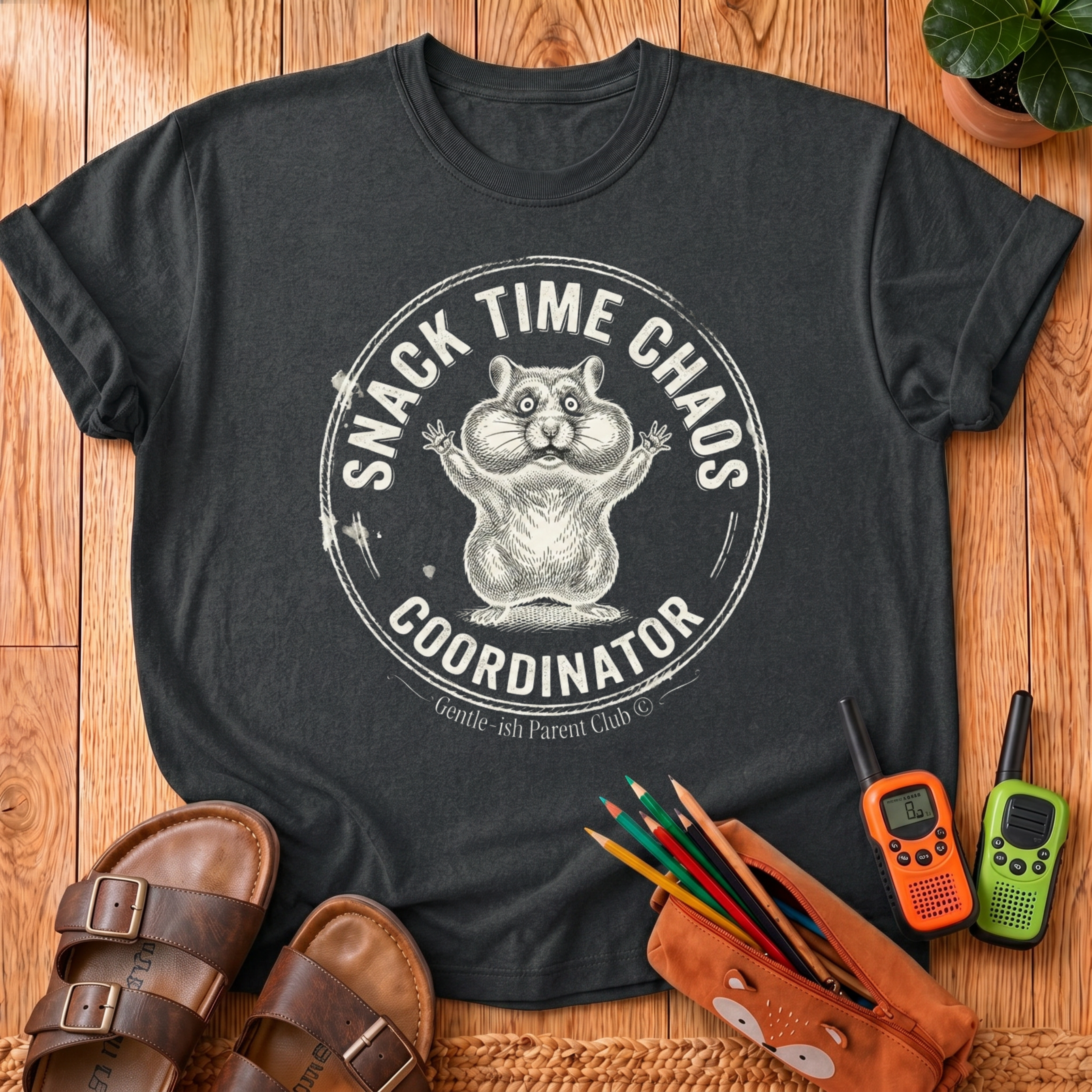 Snack Time Chaos Negotiator T-Shirt