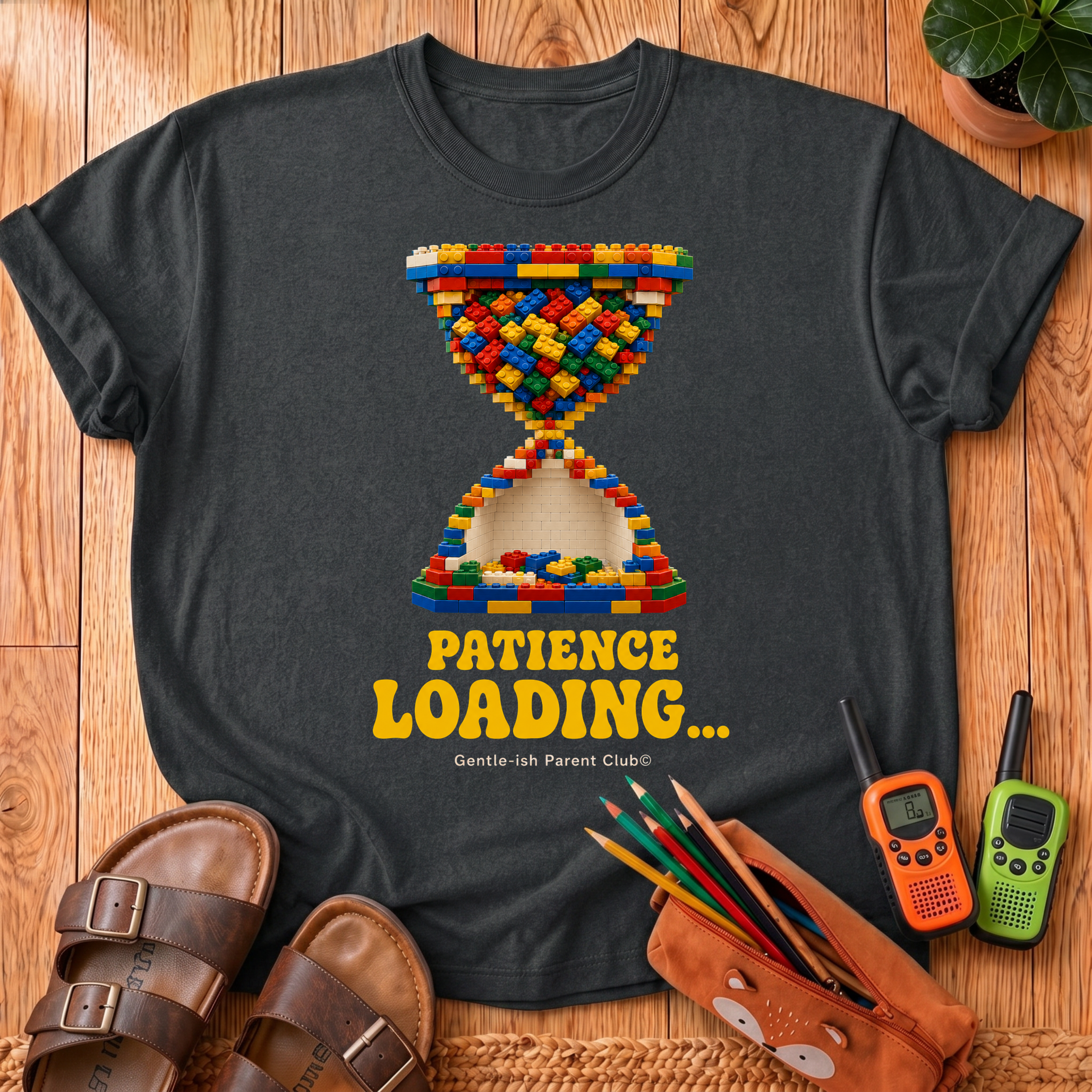 Patience Loading Hourglass T-Shirt