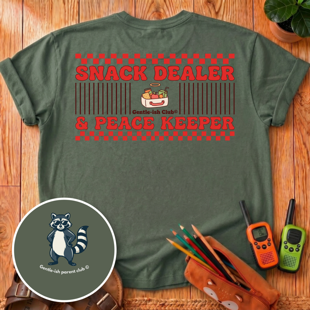 Snack Dealer & Peace Keeper T-Shirt