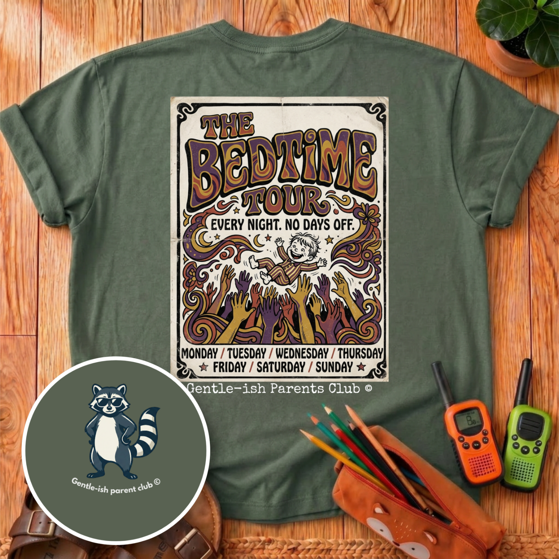 The Bedtime Tour Back Print T-Shirt