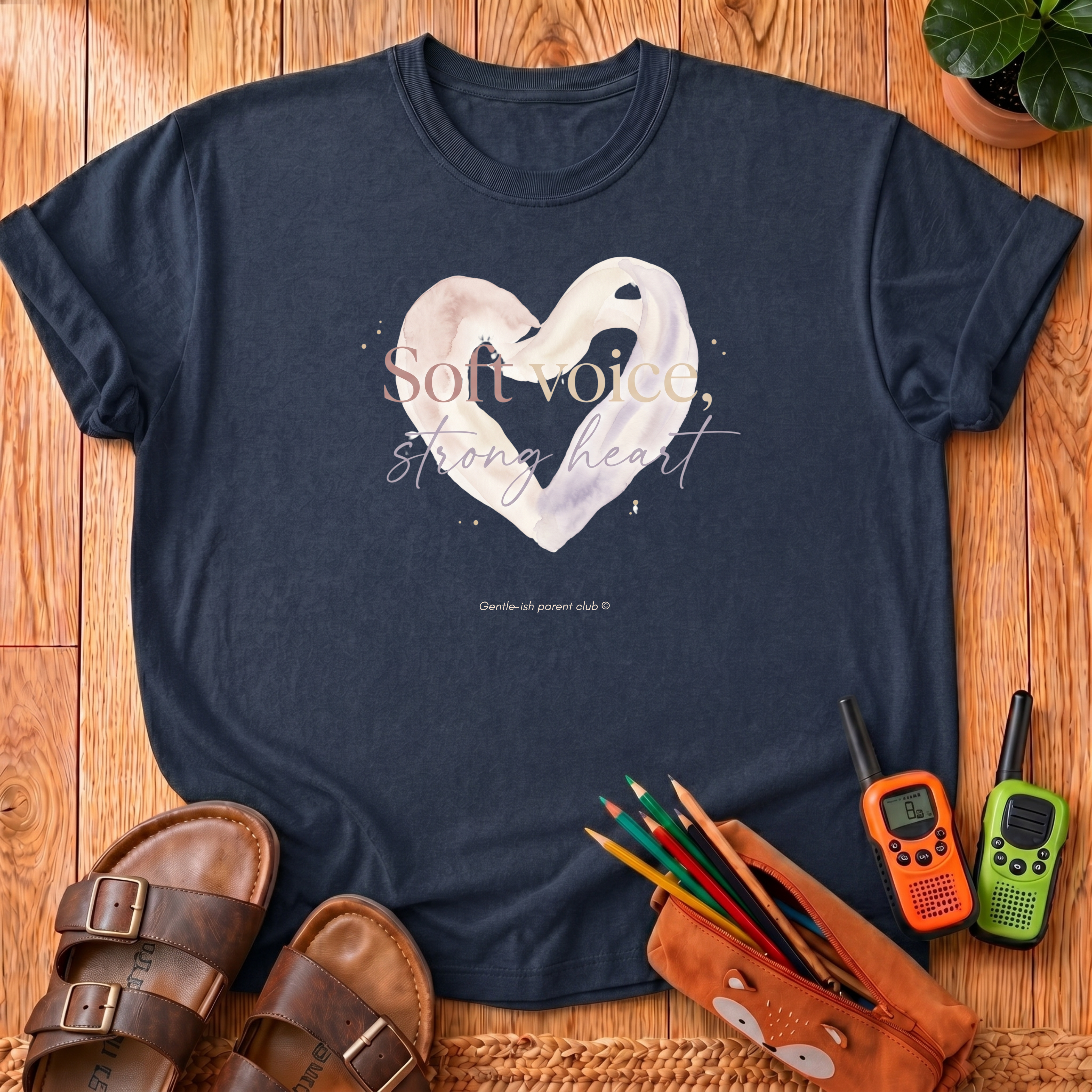 Soft Voice, Strong Heart T Shirt