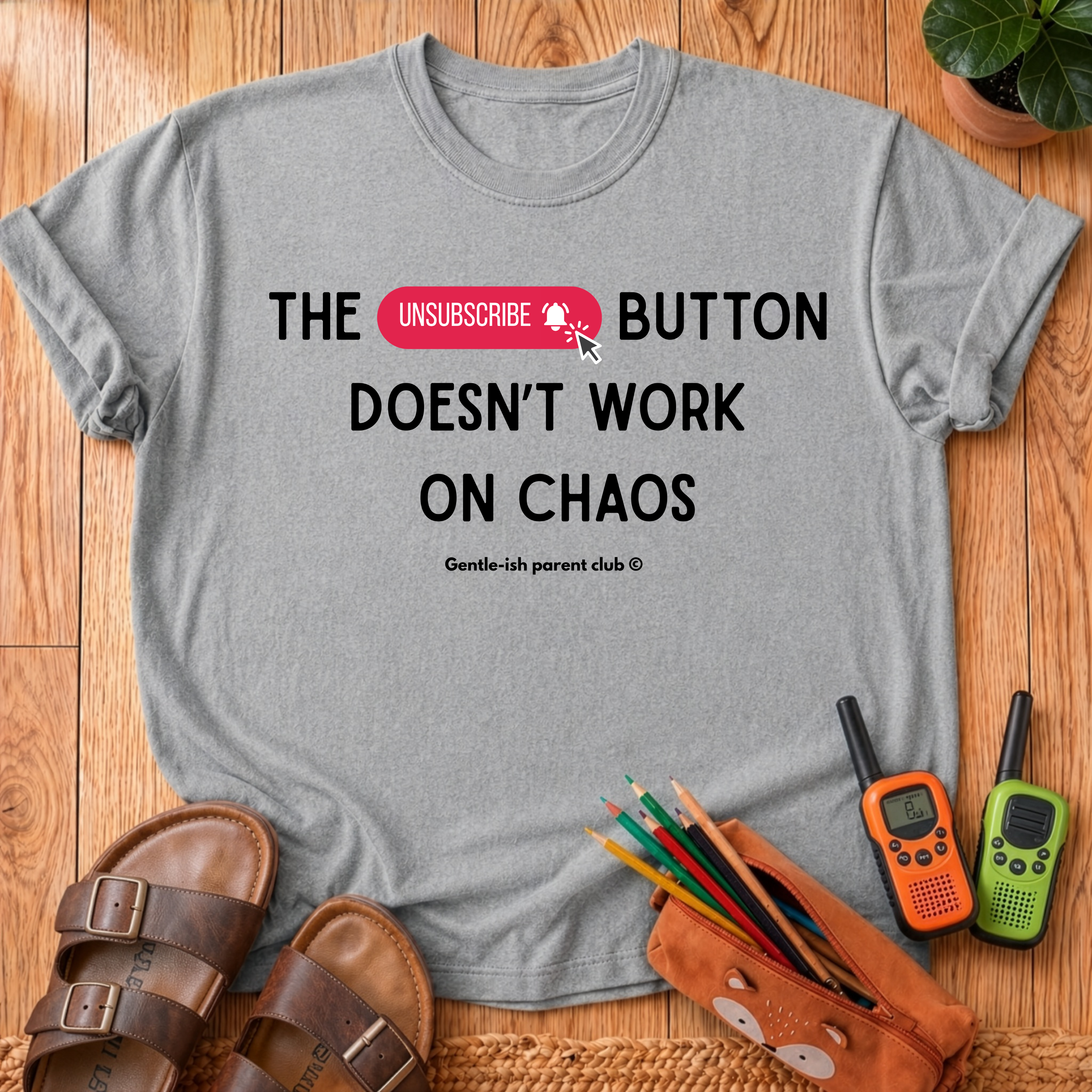 The Unsubscribe Button T-Shirt