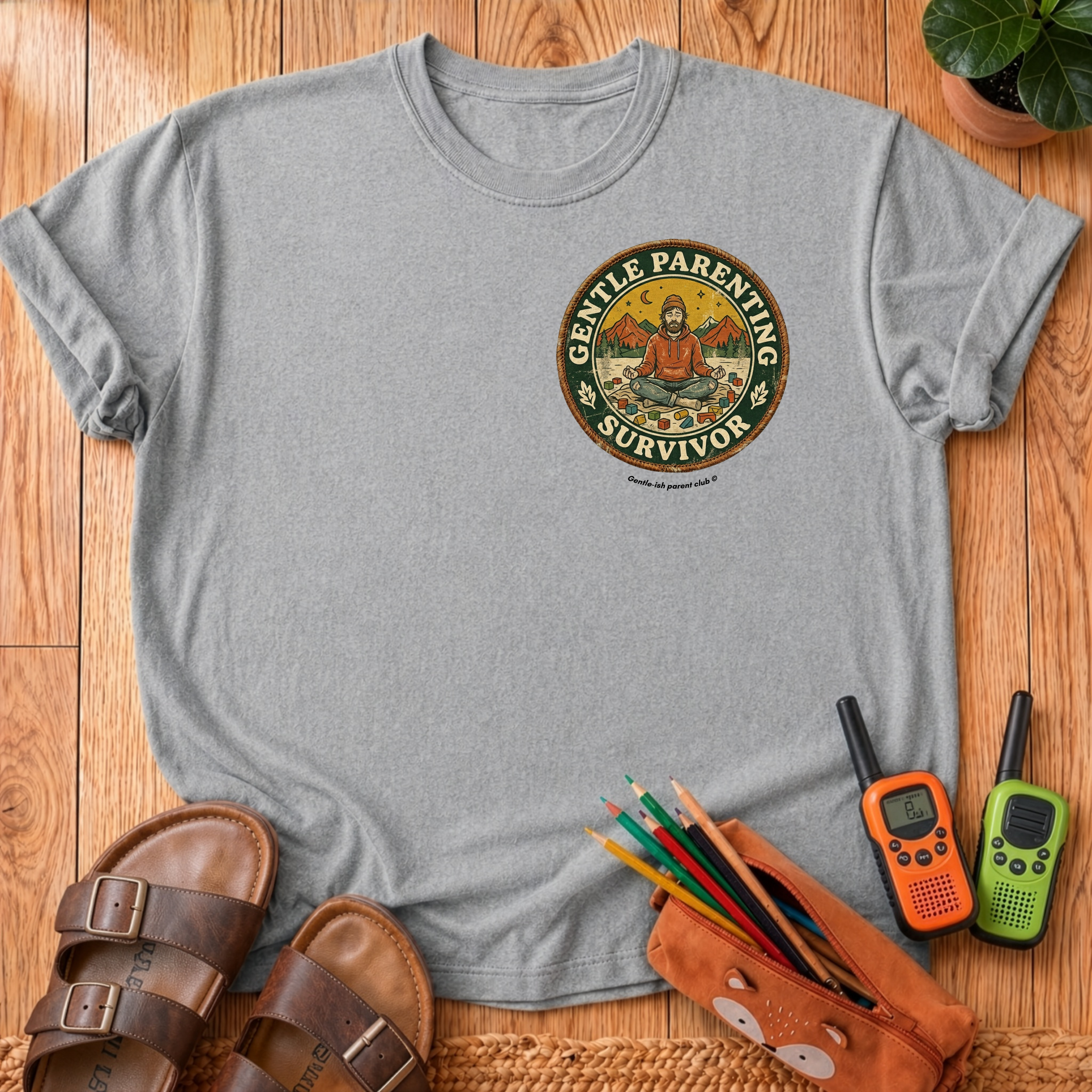 Survivor Badge T Shirt