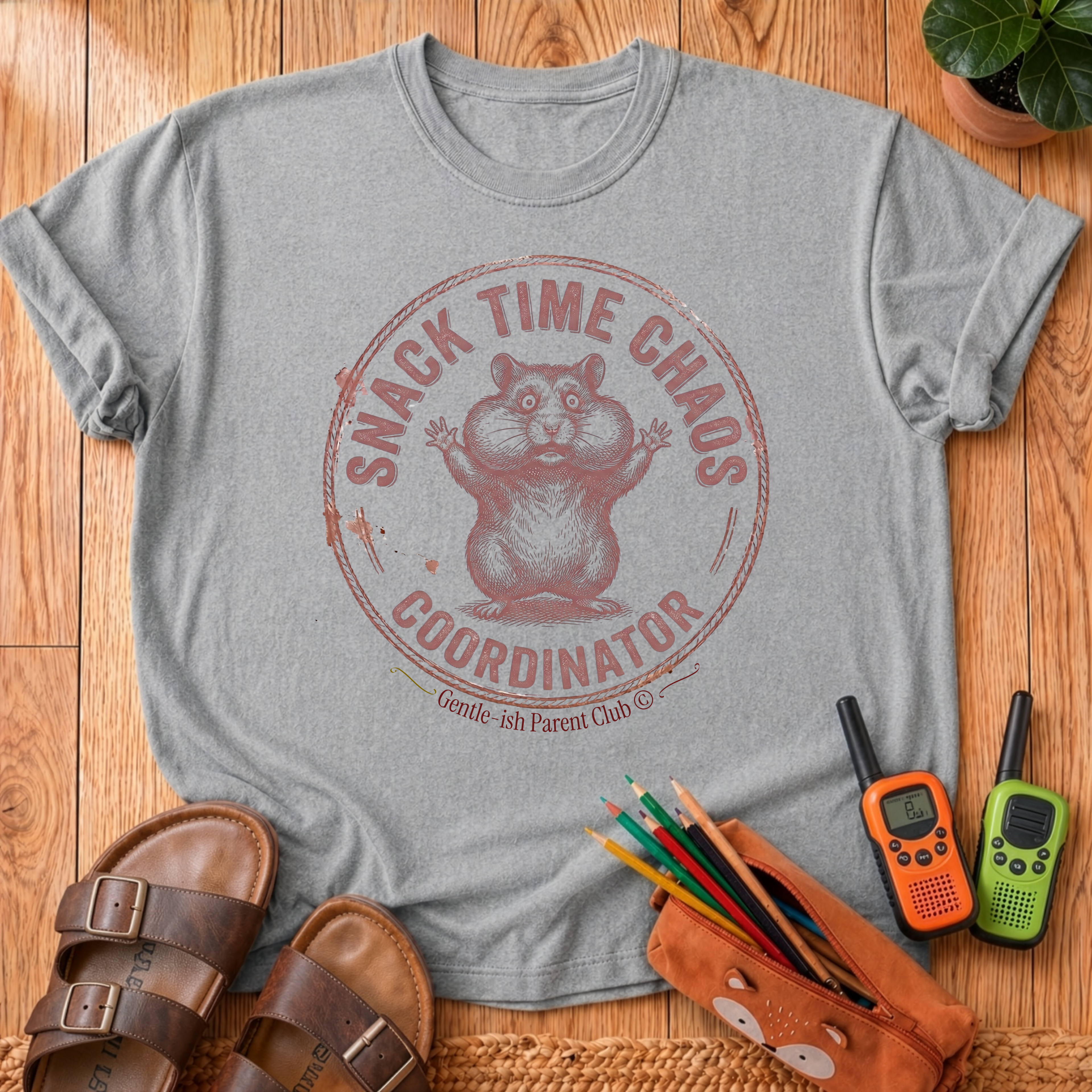 Snack Time Chaos Negotiator T-Shirt