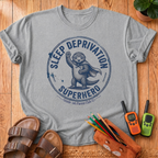 Sleep Deprivation Superhero T-Shirt
