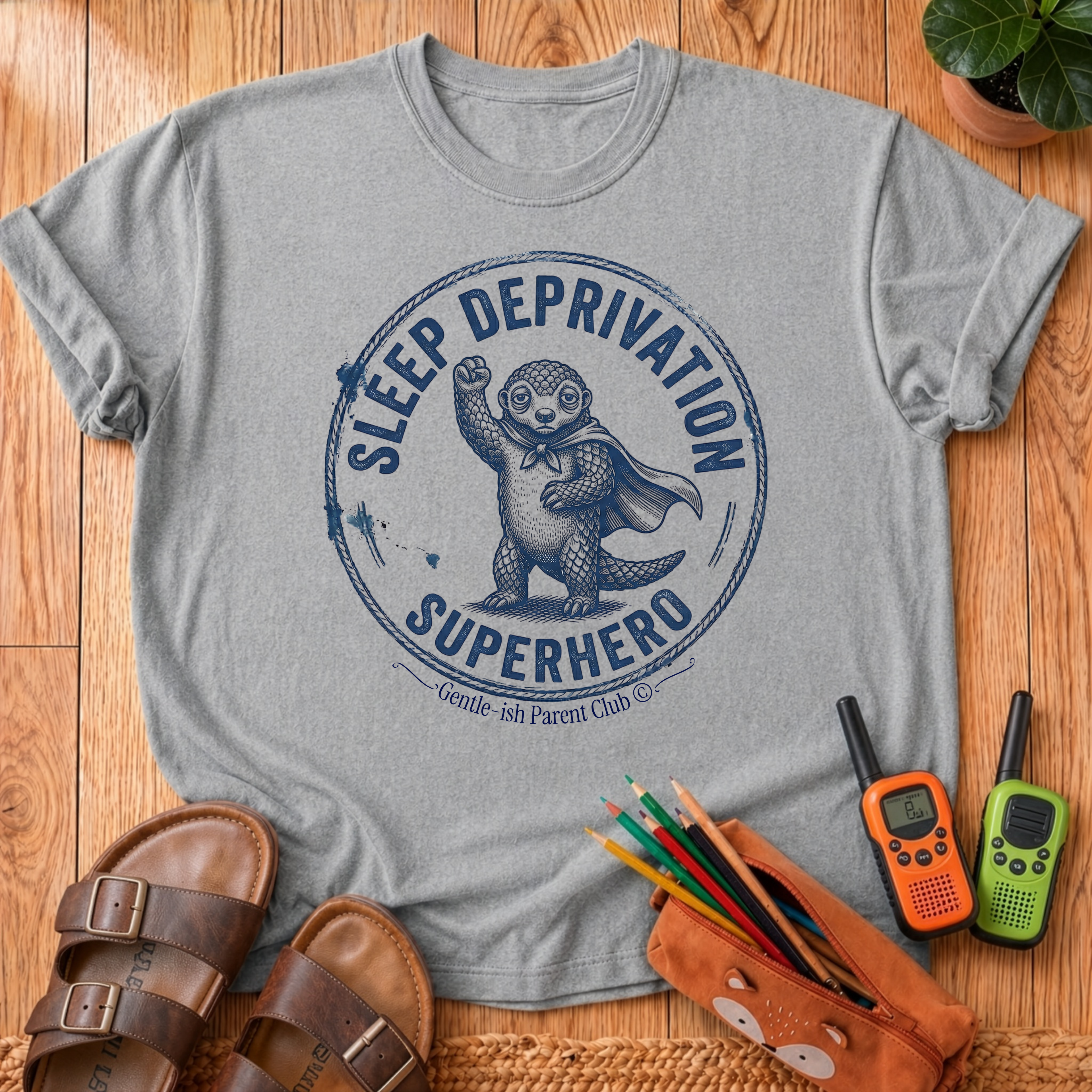 Sleep Deprivation Superhero T-Shirt
