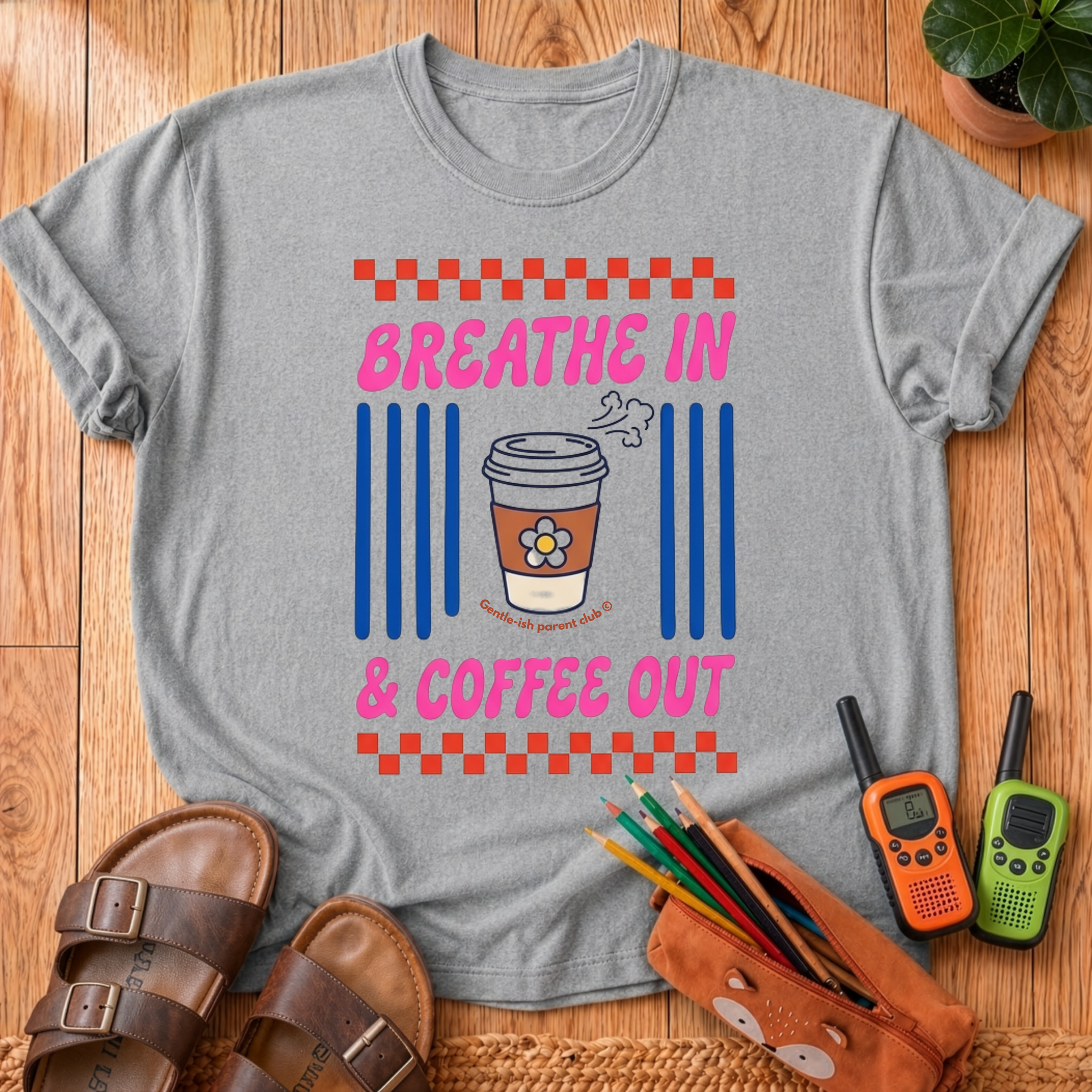 Breathe In & Coffee Out T-Shirt
