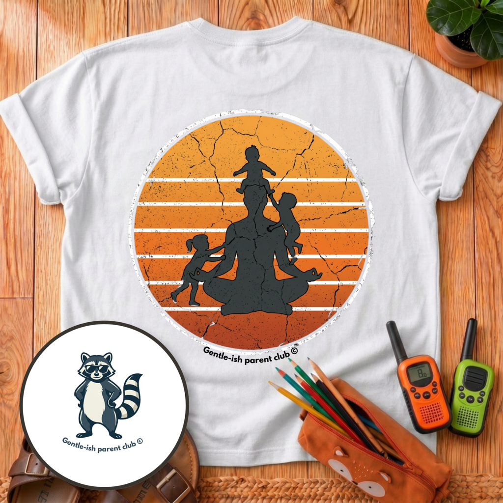 Yoga Parent Back Print T-Shirt