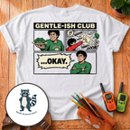 Comic Graphic Back Print T-Shirt