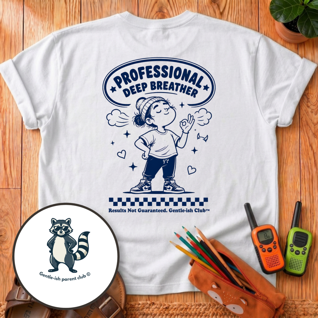 Professional Deep Breather Back Print T-Shirt