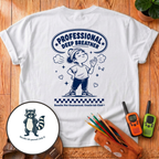 Professional Deep Breather Back Print T-Shirt