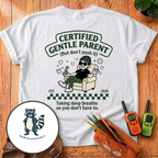 Certified Gentle Parent Back Print T-Shirt
