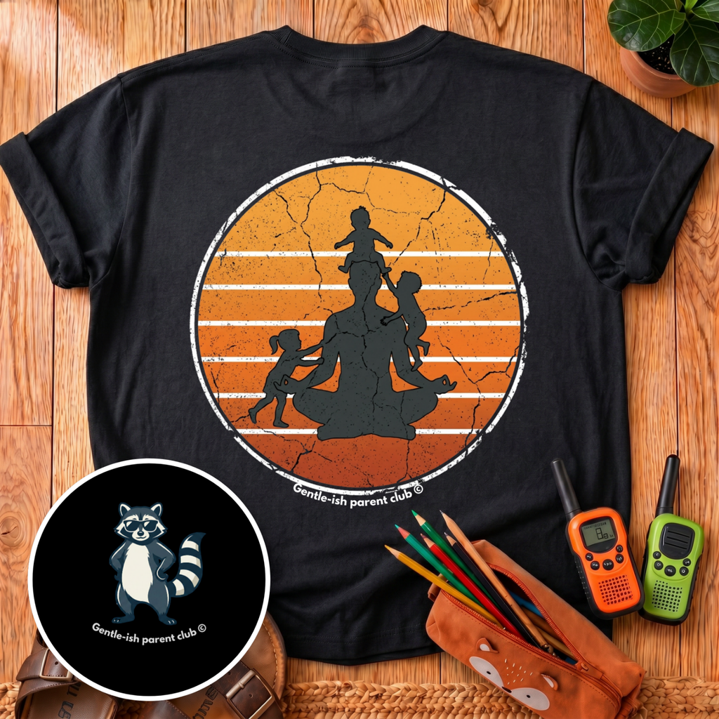 Yoga Parent Back Print T-Shirt