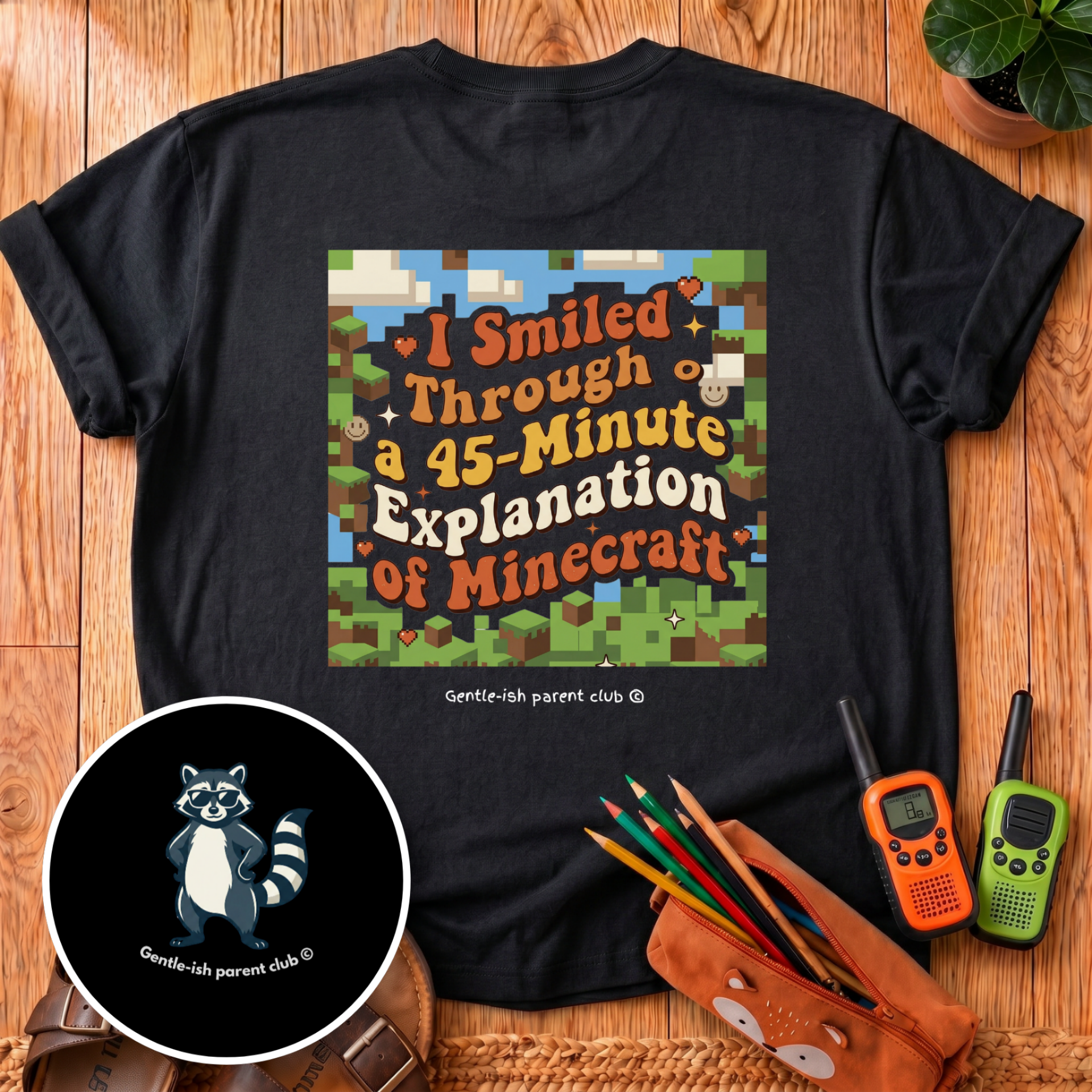 Explanation of Minecraft T-Shirt