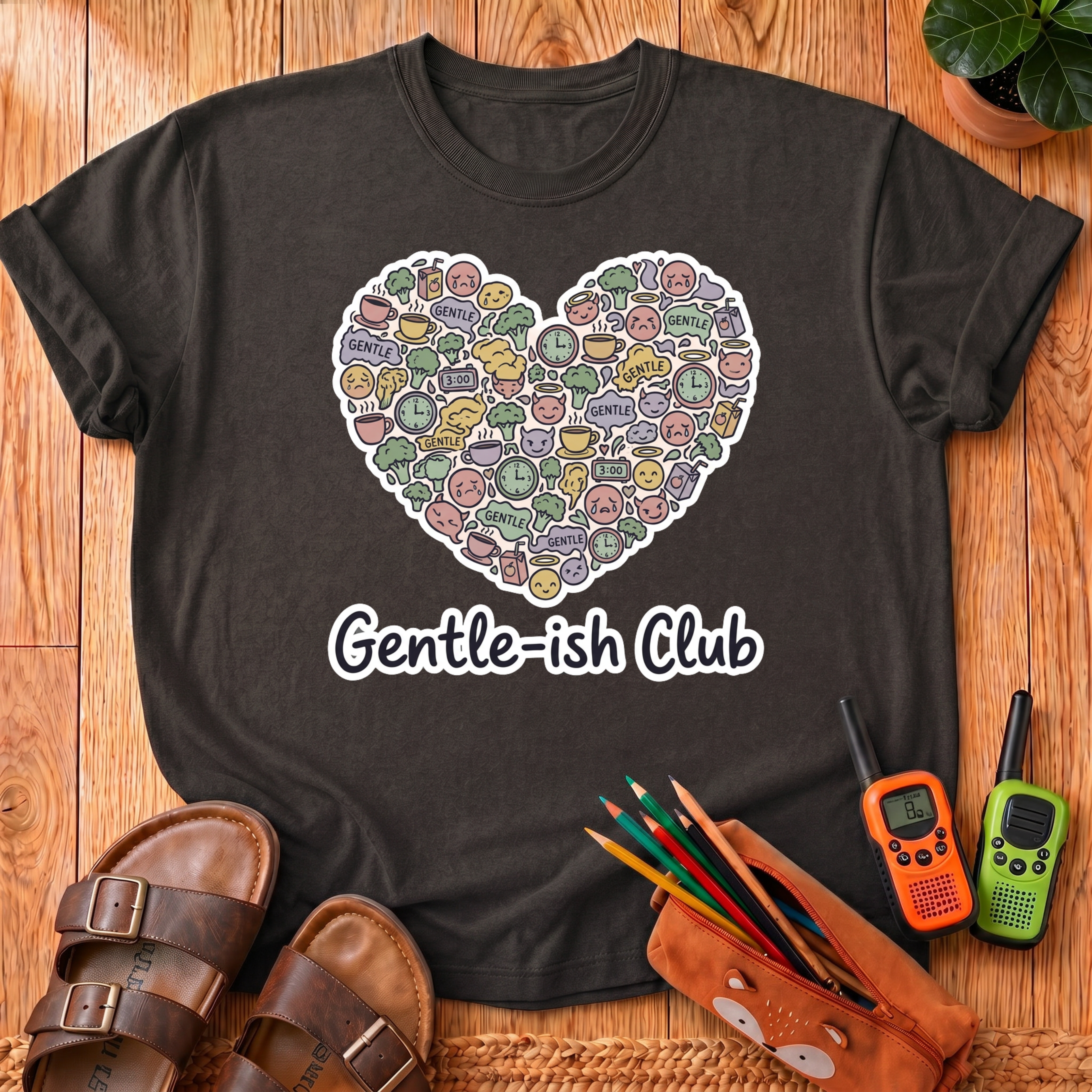 Gentle-ish Club Heart T-Shirt