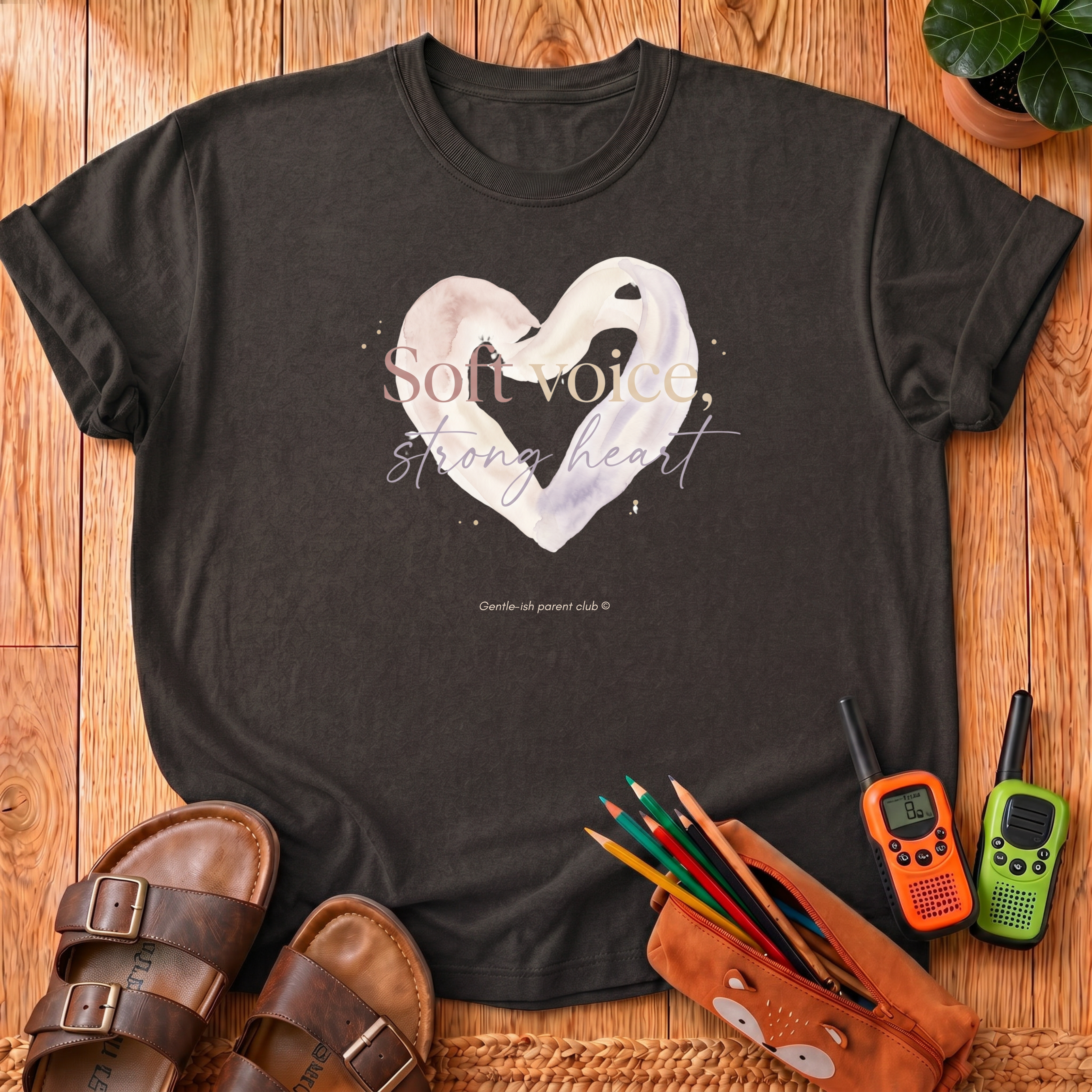 Soft Voice, Strong Heart T Shirt