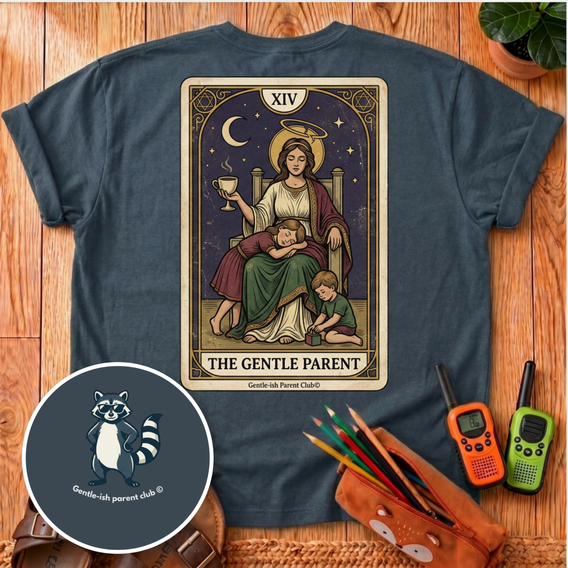 Tarot Back Print T-Shirt