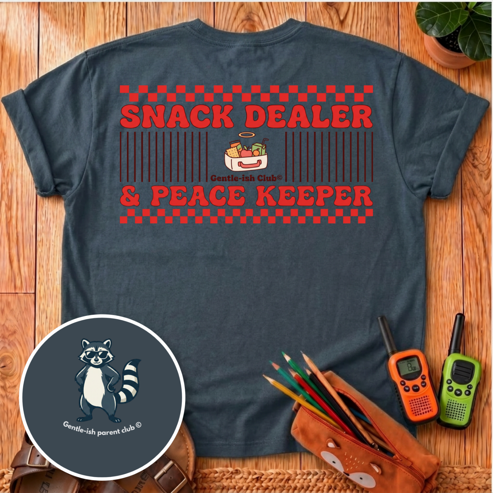 Snack Dealer & Peace Keeper T-Shirt
