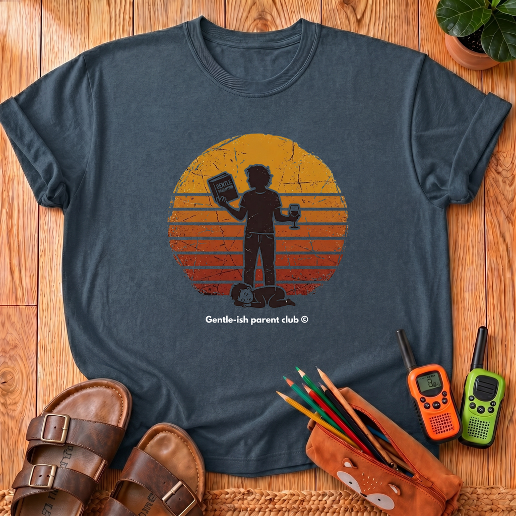 Dad and Kid Retro T-Shirt