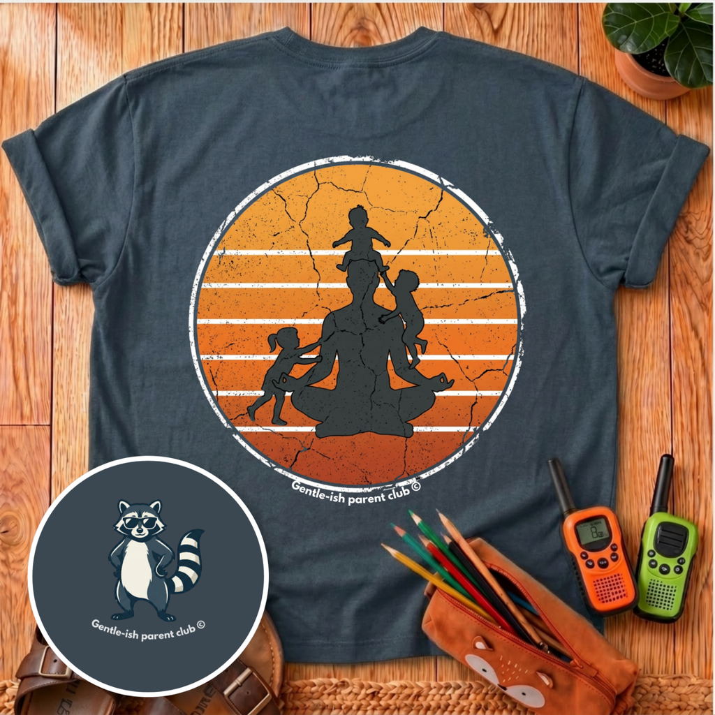Yoga Parent Back Print T-Shirt