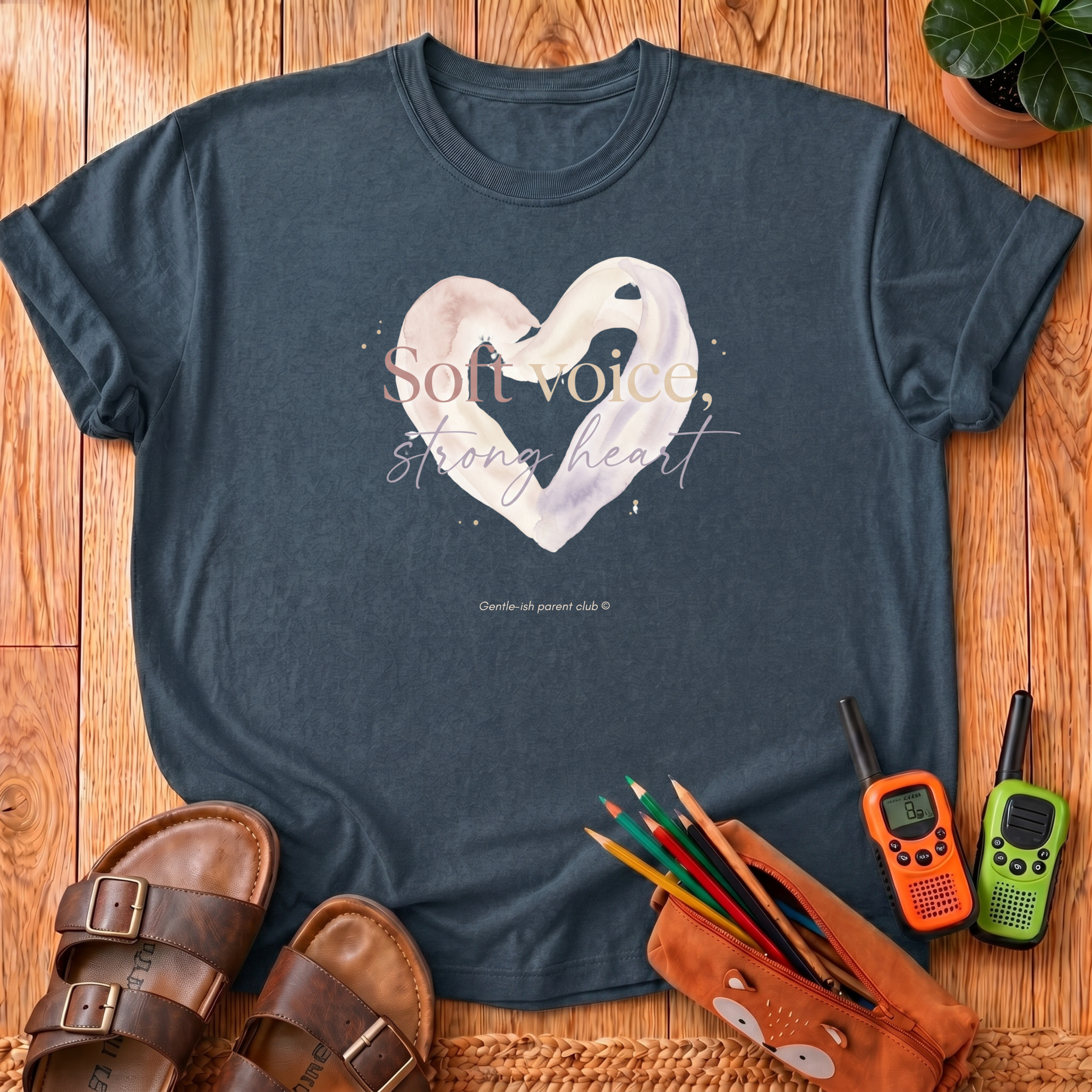Soft Voice, Strong Heart T Shirt