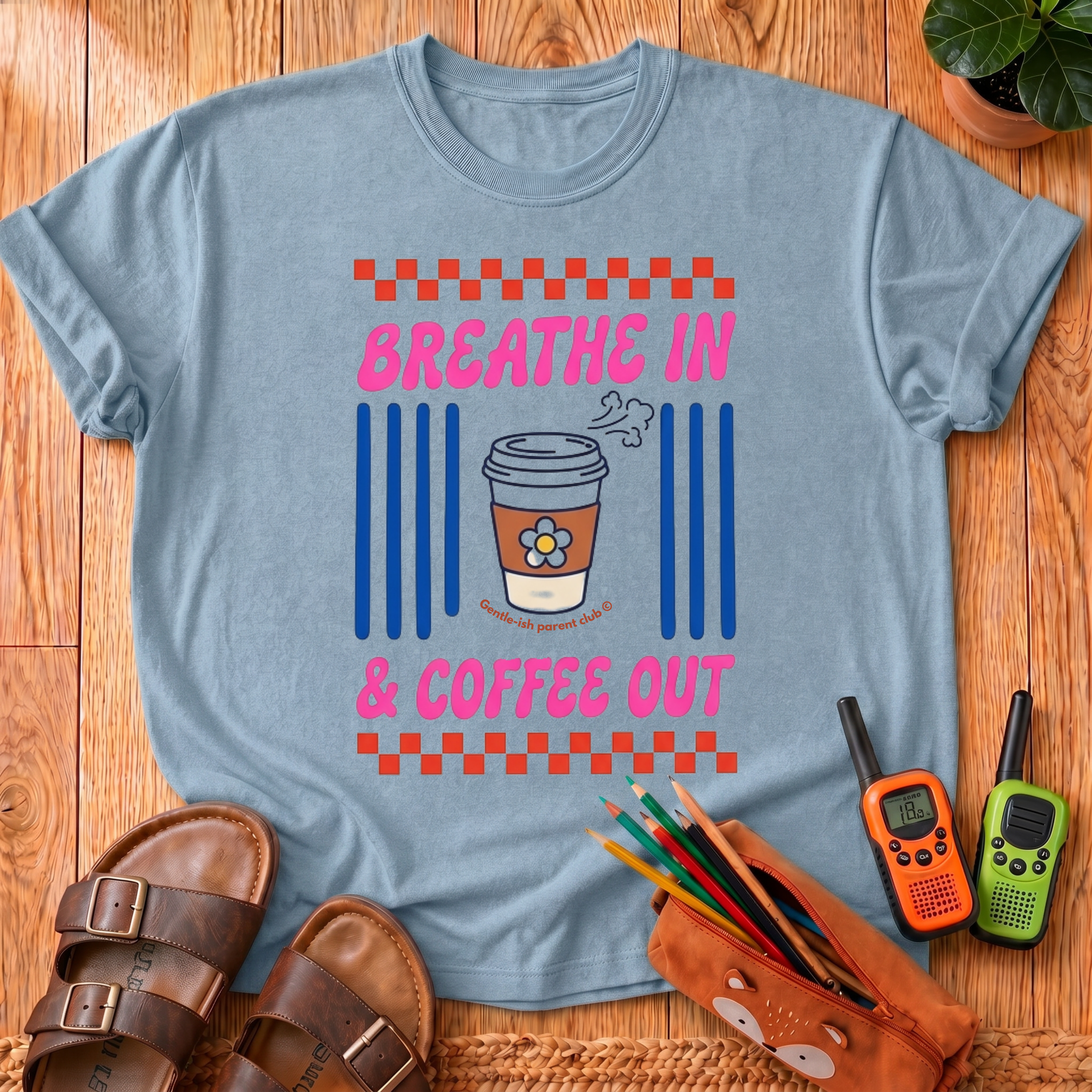 Breathe In & Coffee Out T-Shirt