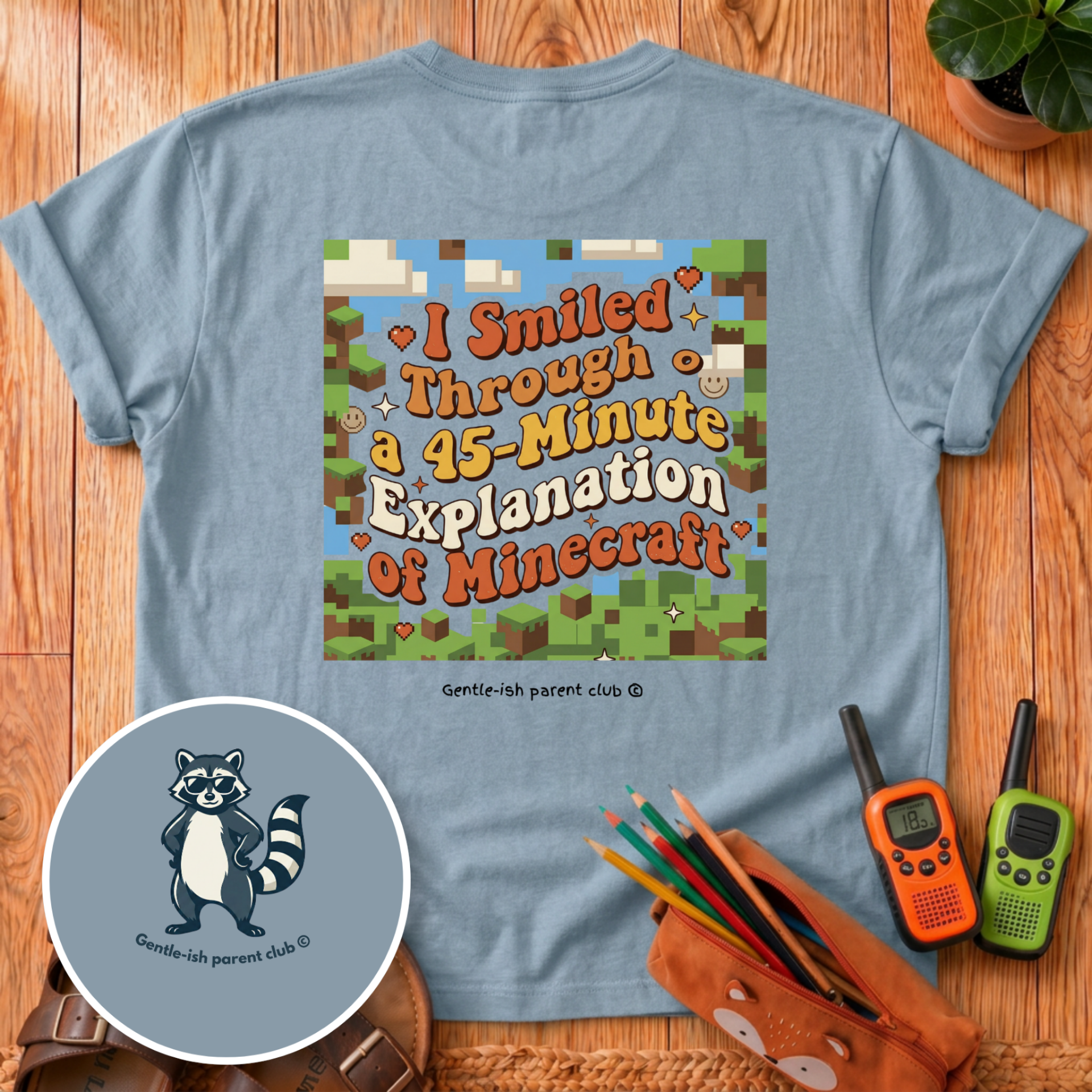 Explanation of Minecraft T-Shirt