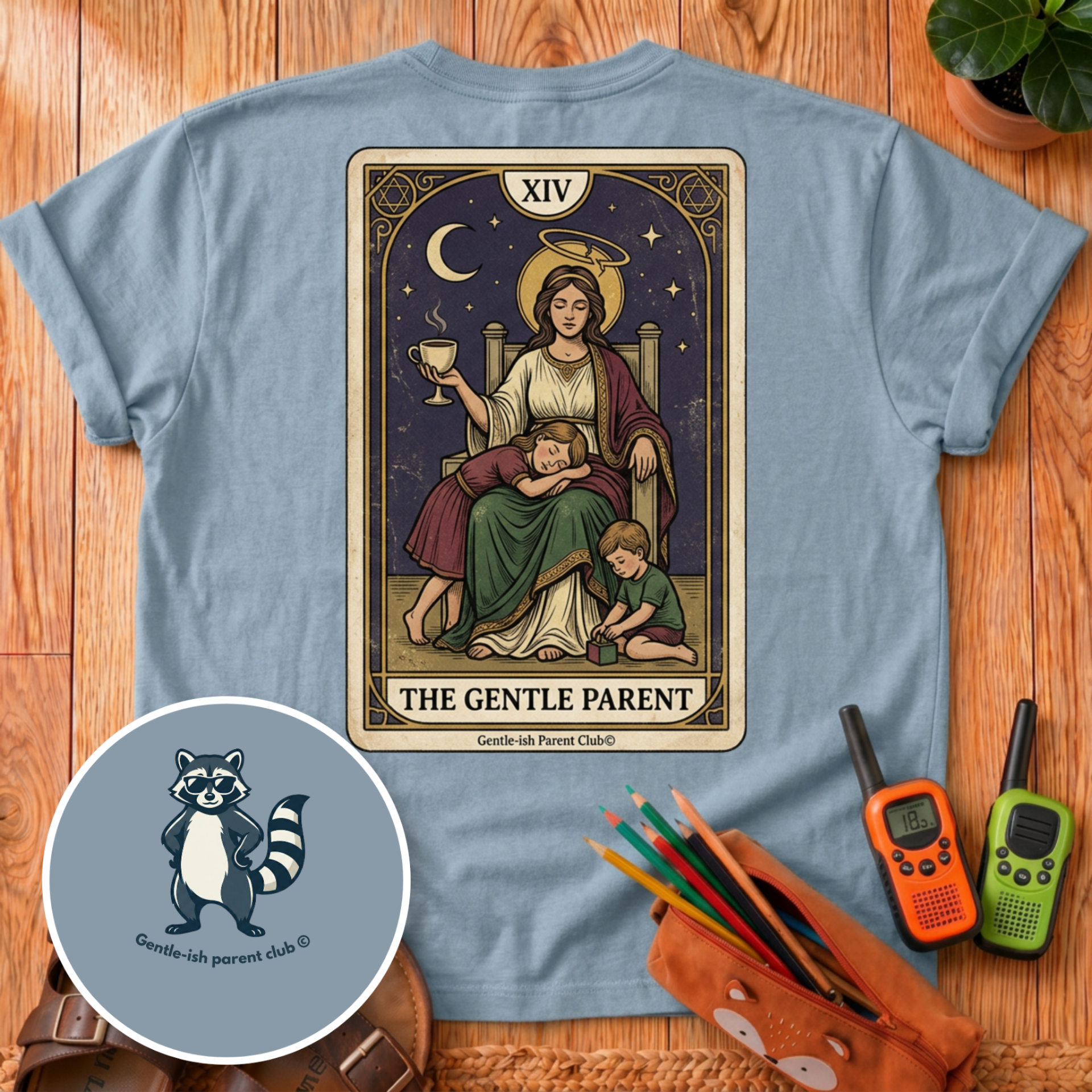Tarot Back Print T-Shirt