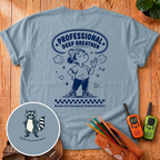 Professional Deep Breather Back Print T-Shirt