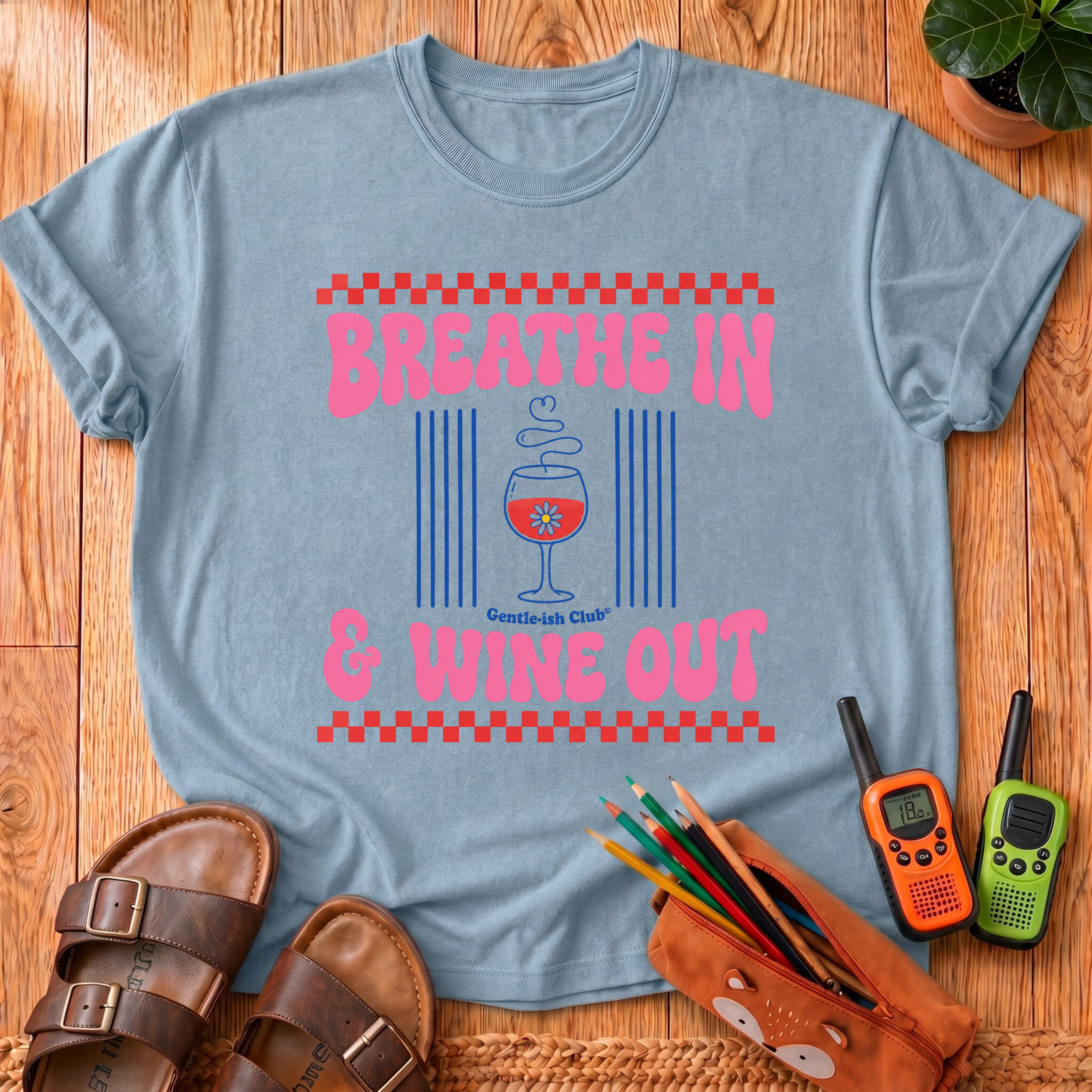 Breathe In & Wine Out T-Shirt