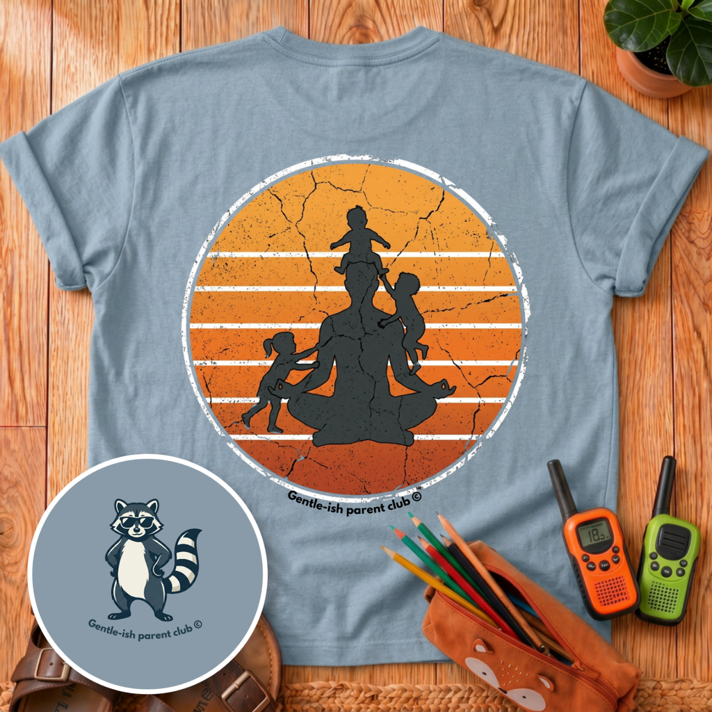 Yoga Parent Back Print T-Shirt