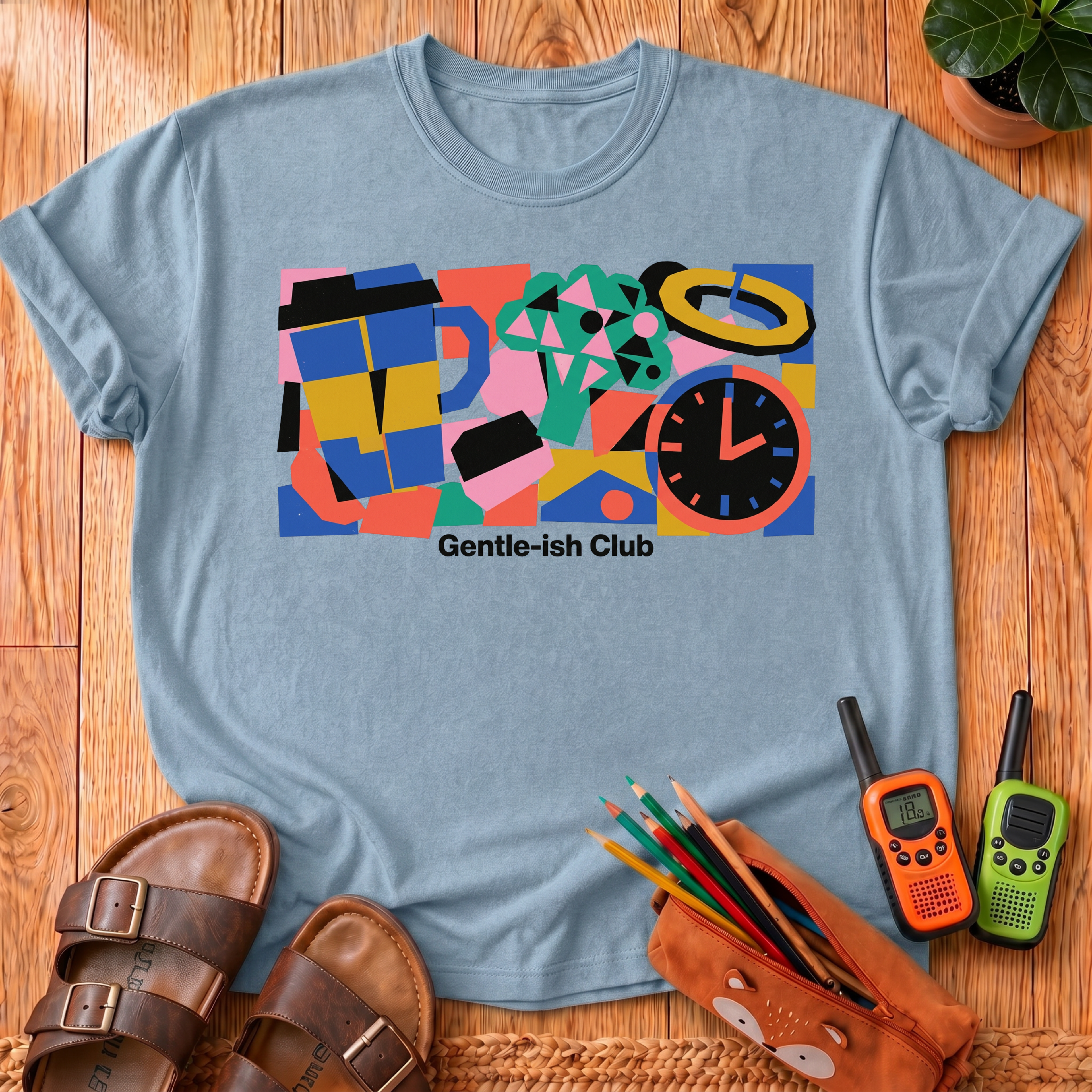 Abstract Graphic T-Shirt