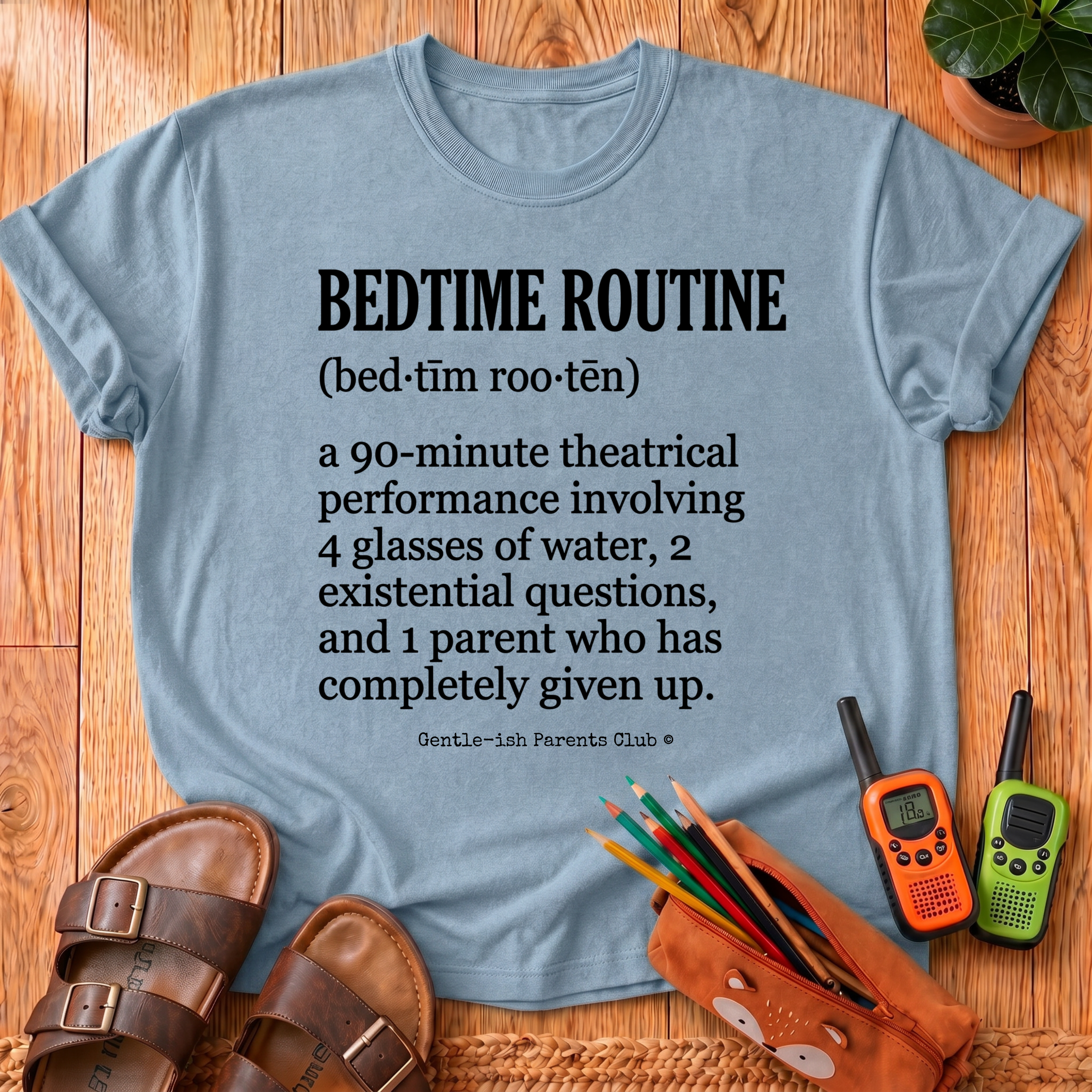 Bedtime Routine Definition T-Shirt