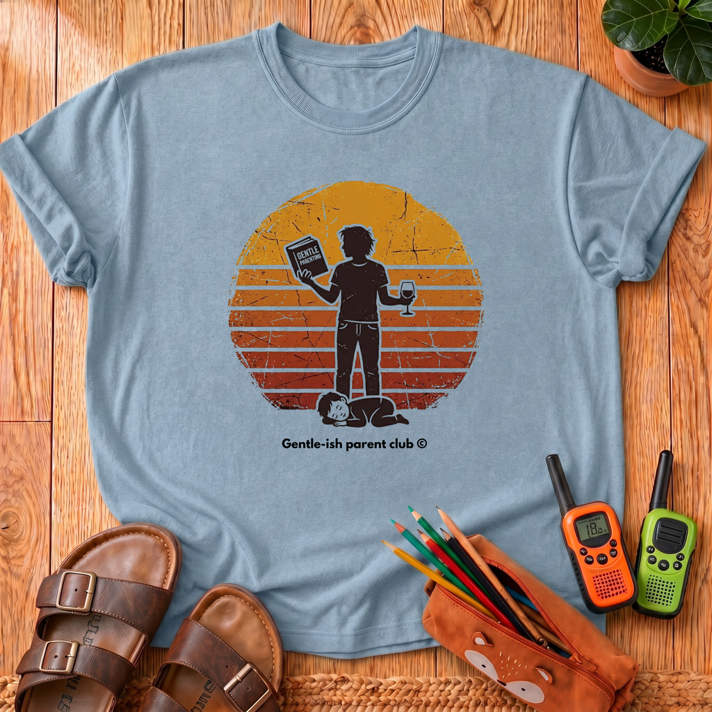 Dad and Kid Retro T-Shirt