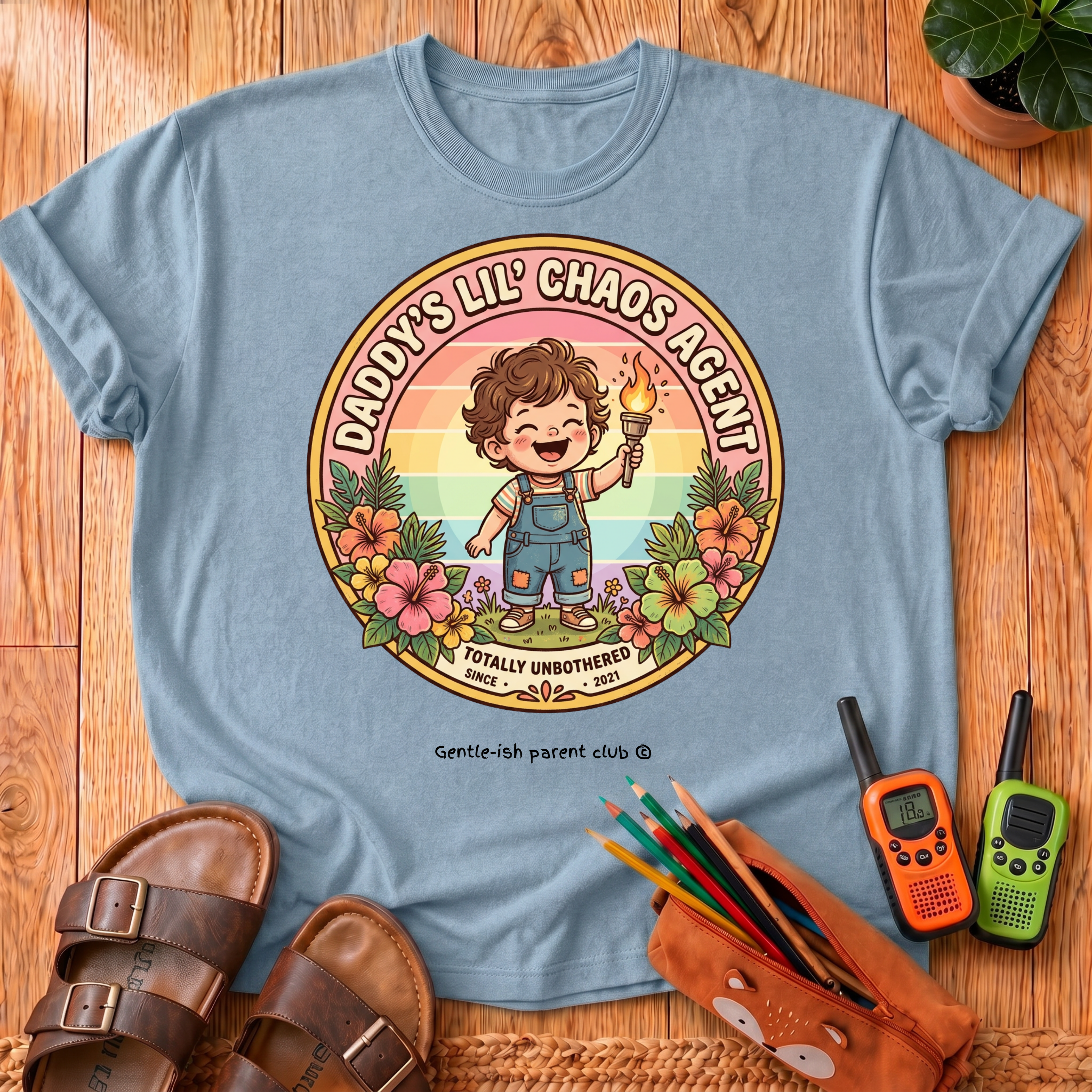 Daddy's Lil' Chaos Agent T-Shirt