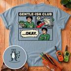 Comic Graphic Back Print T-Shirt