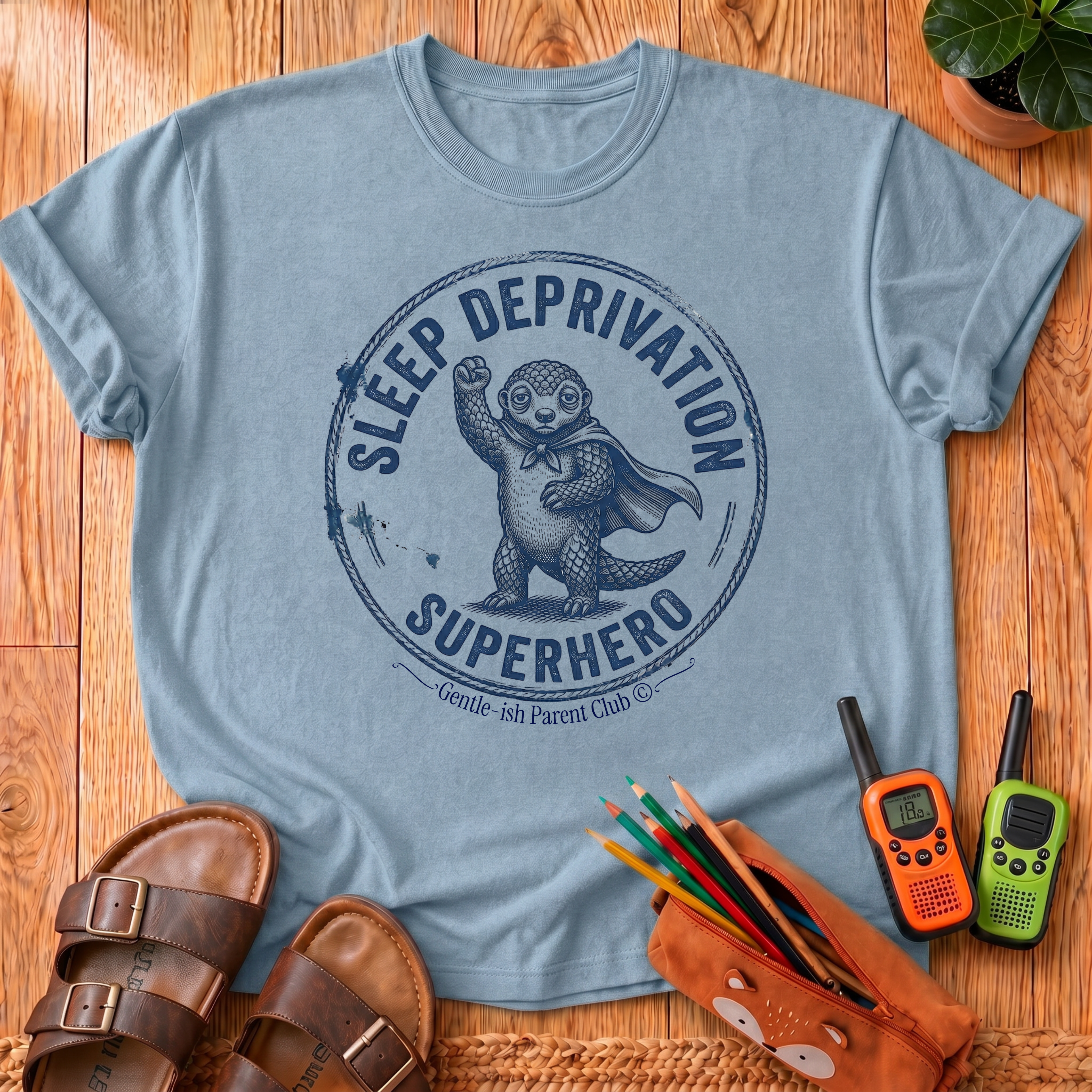 Sleep Deprivation Superhero T-Shirt