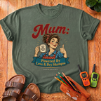 Mum Powered by Love T-Shirt