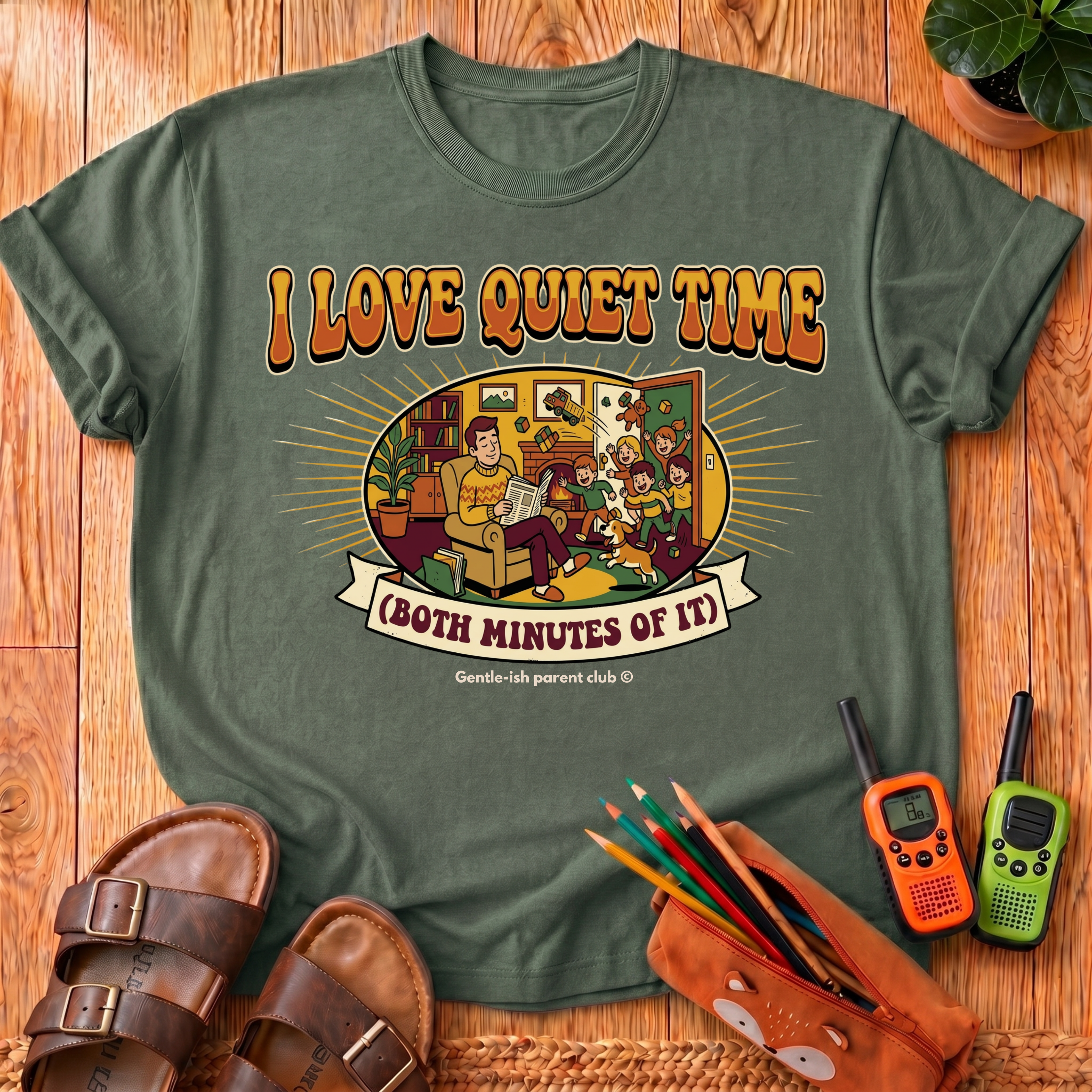 I Love Quiet Time T-Shirt