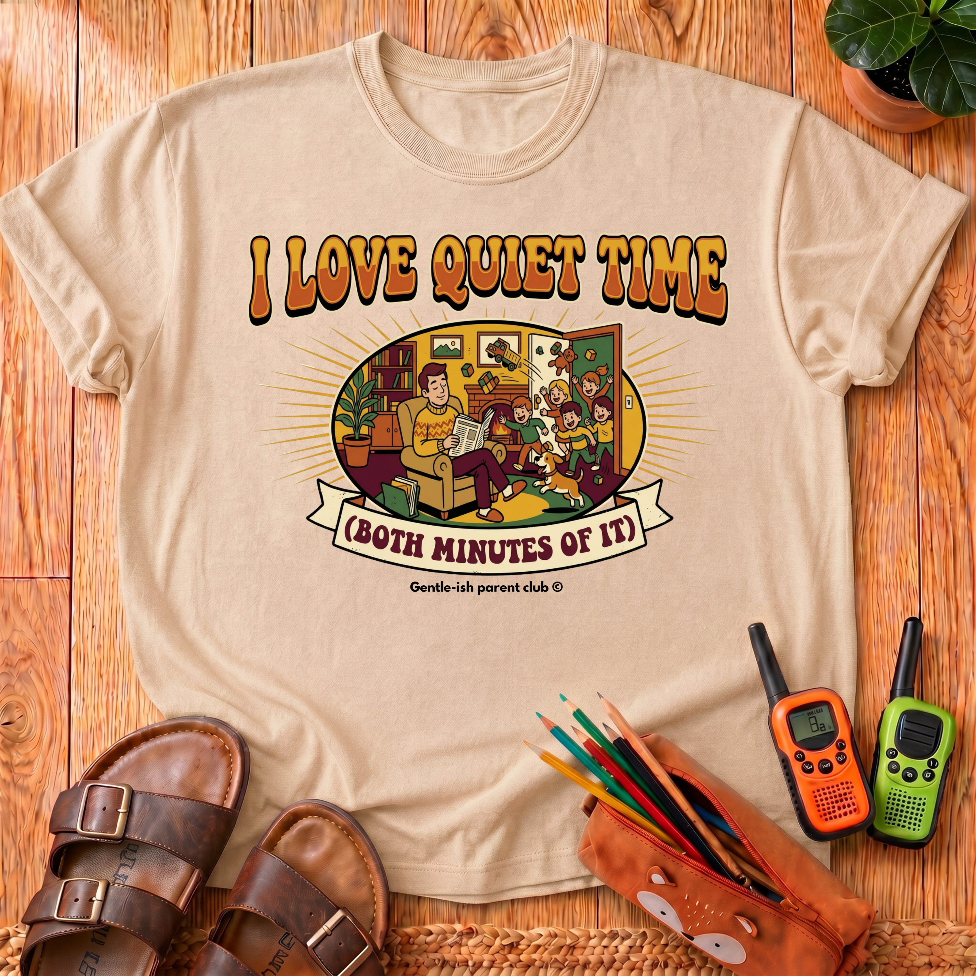 I Love Quiet Time T-Shirt